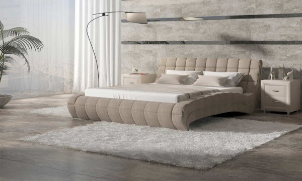 Кровать Milano/Милано (с металлическим основанием) Сонум